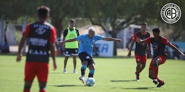 Nahuel Luján Amistoso Belgrano - Arg\u002E Peñarol