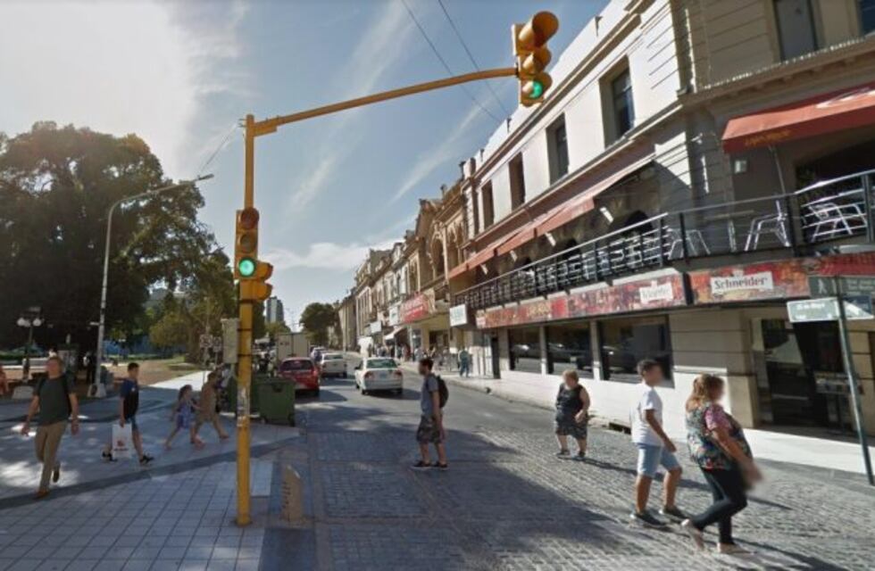 Controles de moto en el centro de Paraná