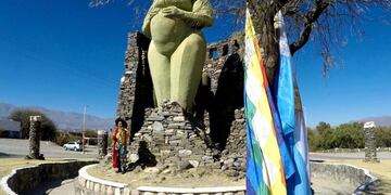 Celebración en Santa María por el día de la Pachamama\u002E