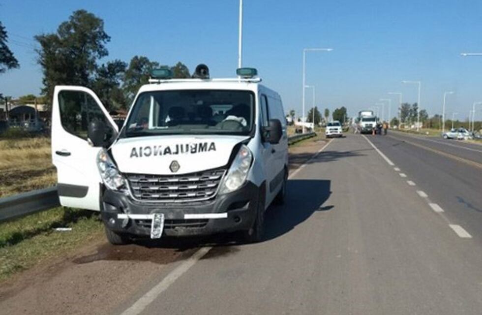 Saenz Peña: un bebé resultó herido tras chocar contra una ambulancia