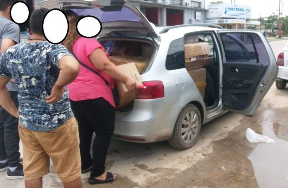 Clorinda: Secuestro de mercadería de contrabando