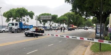 Tragedia en Aeroparque: un taxista atropelló a una nena y su abuelo, y la menor murió\u002E