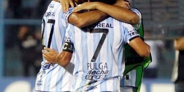 Atlético le ganó 1-0 a Peñarol y mantiene sus chances de seguir en la Libertadores\u002E (Foto: REUTERS/Sol Almidez)