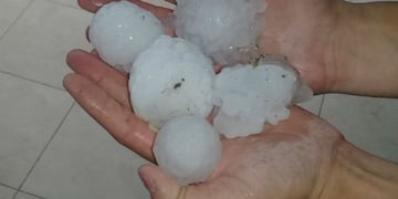 Granizo en Valle de Punilla\u002E