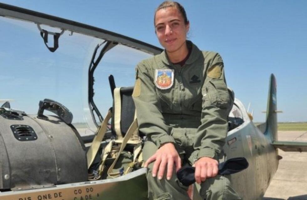 La entrerriana Analía Amaral es la única piloto de las Fuerzas Armadas
