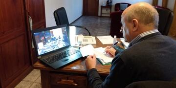 Uset firmó convenio de asistencia financiera con la Provincia