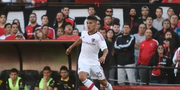 El joven de 17 años se lució en la victoria ante Olimpo\u002E (Prensa Newell's Old Boys)