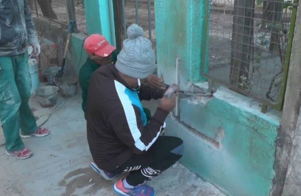 Equipo Hábitat concretó el operativo de reparación integral.