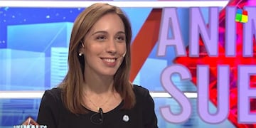 María Eugenia Vidal en Animales Sueltos\u002E