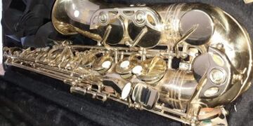 Un puntano recuperó su saxo robado