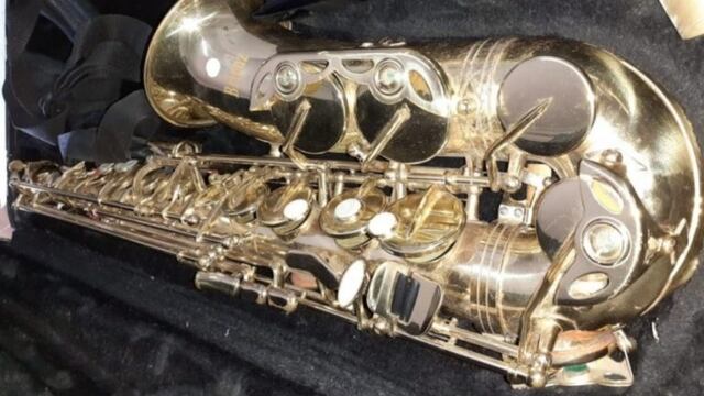 Un puntano recuperó su saxo robado