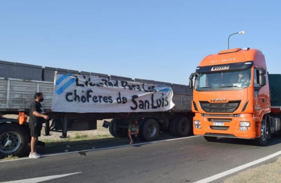 Tercer dia sin camiones de carga en San Luis