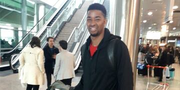 Tucker llegó a Córdoba para reforzar a Atenas\u002E Este jueves ya entrena con el equipo\u002E