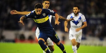 Vélez y Boca chocan en el José Amalfitani por los cuartos de final de la Copa de la Superliga\u002E (Maxi Failla)