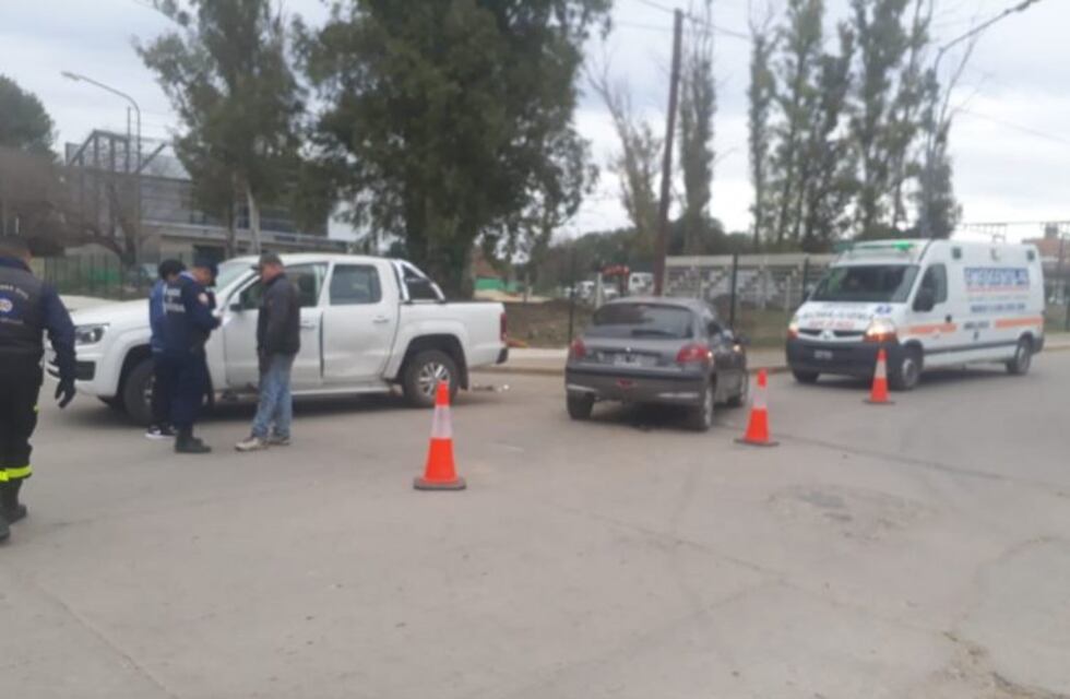 Accidente de tránsito en Alta Gracia: una mujer herida