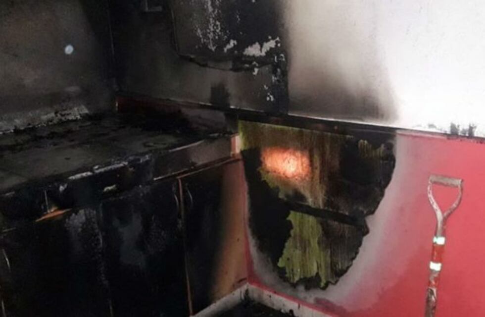 Alcira Gigena: dos hermanos fueron afectados por un incendio