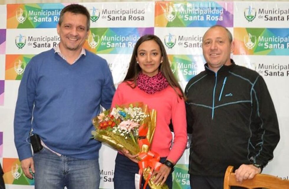 La atleta pampeana Bianca Montiel se va a Estados Unidos con una beca