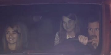 Messi llegó al Hotel Pullman\u002E