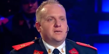 ¿Quién quiere ser millonario?: un bombero de Berisso donó el premio al cuartel (Foto: captura Telefe)