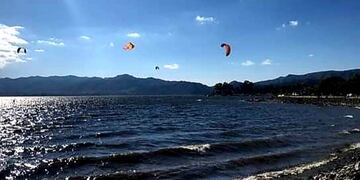 Clima en Carlos Paz\u002E (Foto: gentileza @marilugaland)\u002E