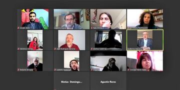 Concejales de San Salvador de Jujuy en reunión virtual