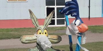 Uso del Barbijo en Santiago Temple