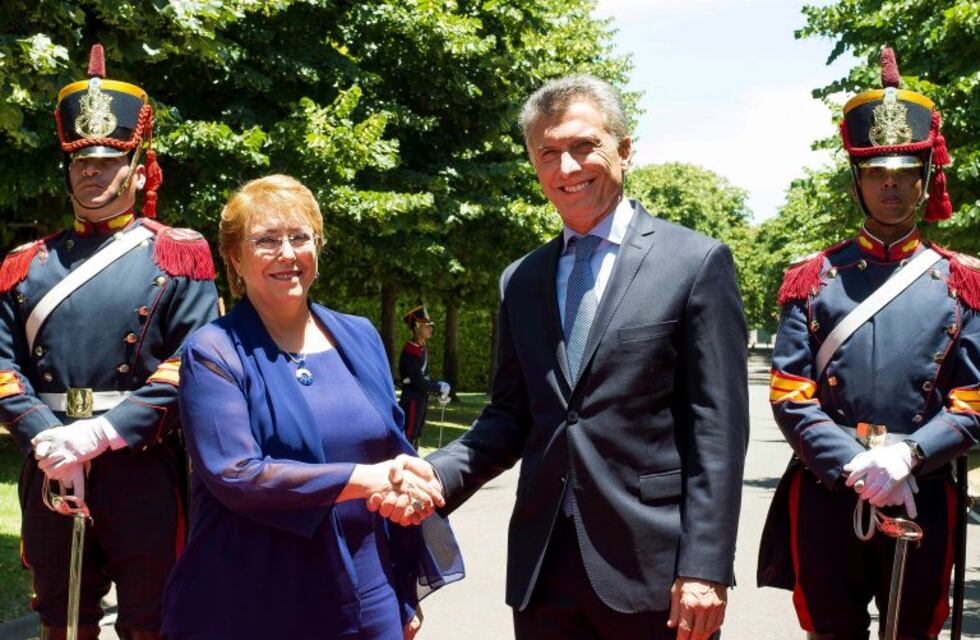 Macri y Bachelet se reunirán para conversar sobre el Mercosur y afianzar los vínculos