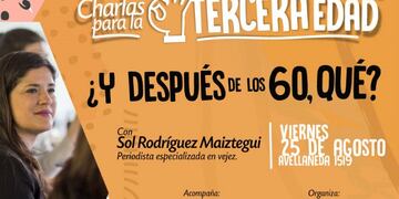 Charla para la tercera edad\u002E