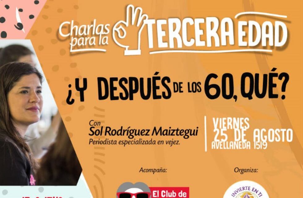 Adultos mayores: Y después de los 60...¿qué?