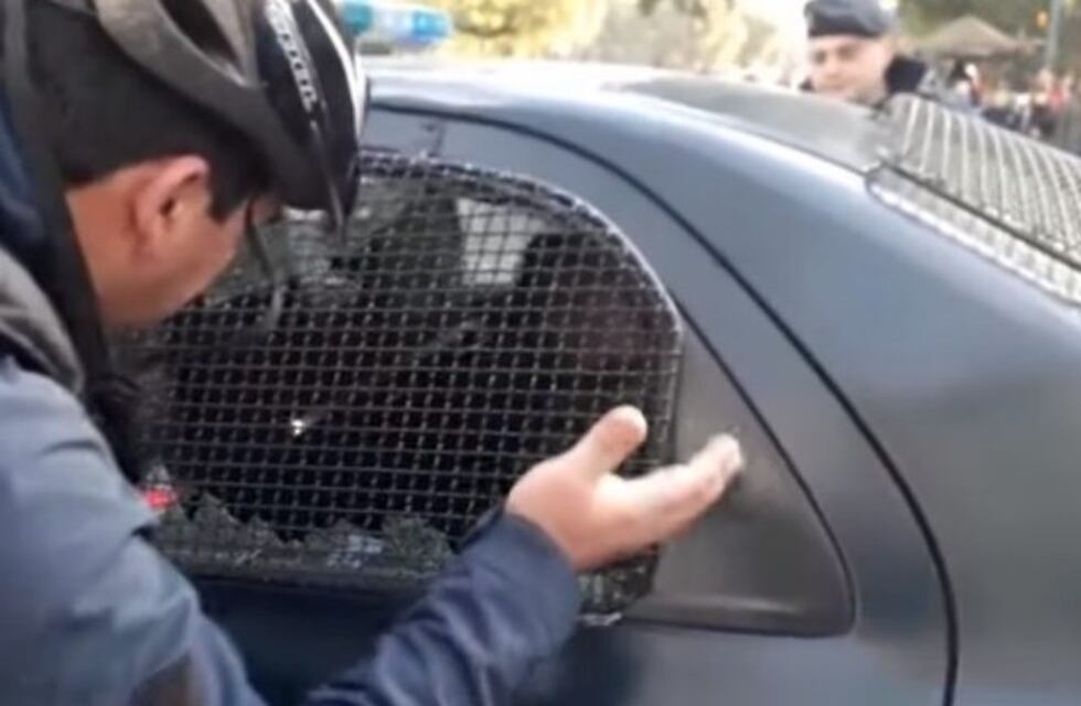 Detuvieron a tres delincuentes armados en el interior de una concesionaria