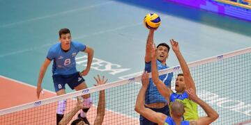 Mundial de vóley: Argentina vs\u002E Eslovenia (Foto: FIVB)