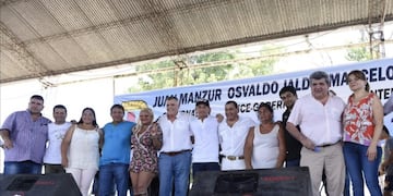 Acto del Justicialismo en Simoca\u002E (Foto Germán Valdez)\u002E