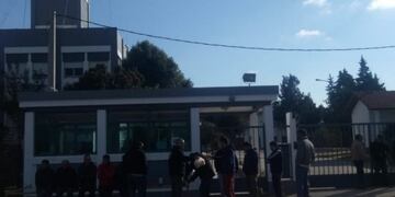 Los trabajadores de Zanella en San Luis se manifestaron en julio\u002E Foto: El Diario de la República\u002E