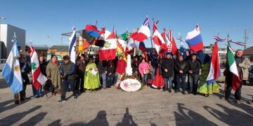Día del inmigrante en Ushuaia
