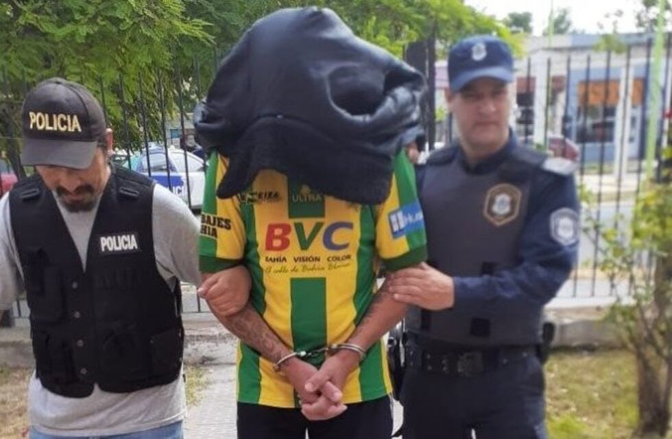 Capturan al hombre que prendió fuego a su mujer en Ingeniero White