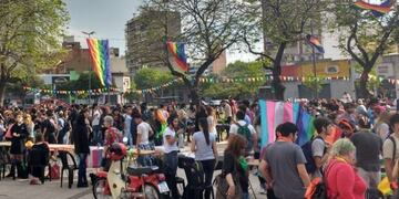 Marcha contra travesticidios en Rosario