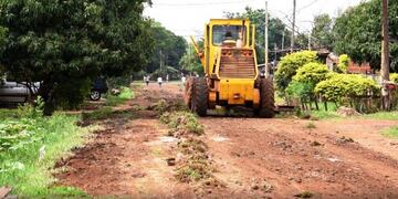 Se llevaron a cabo en Oberá arreglos en caminos de tierra y puentes