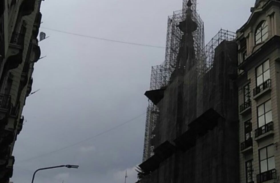 Un hombre amenazó con tirarse desde la cúpula de la confitería El Molino, en Congreso