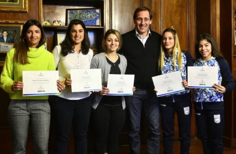 Garro se reunió con deportistas que participaron de los Juegos Panamericanos