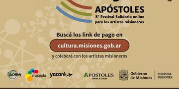 Apóstoles tendrá su festival Cultura X Trabajo este viernes