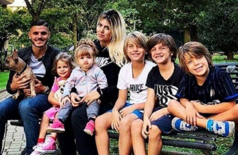 Los hijos de Wanda Nara mostraron los regalos que les trajo Papá Noel