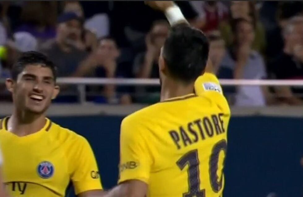 Gol con el sello de Pastore en el amistoso del PSG