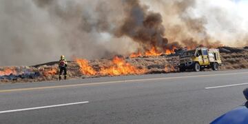 Incendio en Traslasierra