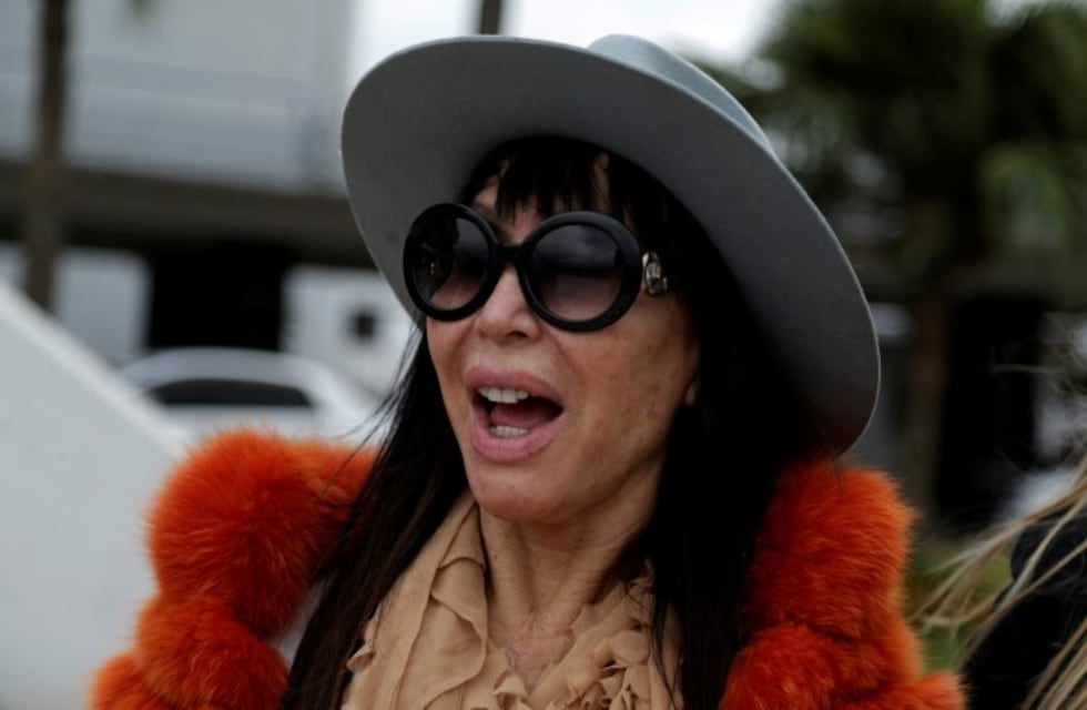 Moria Casán se desnudó en la playa de Mar del Plata