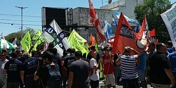 Movilización en San Lorenzo\u002E