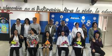 Escuela Wikam Nº 2 alumnos egresados 2019 Tolhuin, Tierra del Fuego