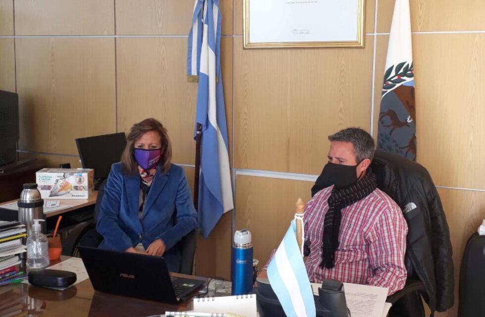 El ministro de educación de San Luis mantuvo una videoconferencia para avanzar en los protocolos de la vuelta a clases