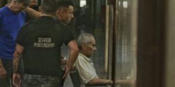 Nicolu00e1s Corradi, de 82 au00f1os, en Tribunales.