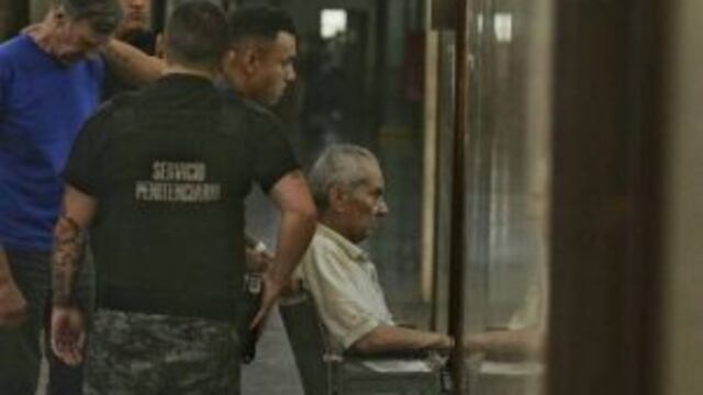 Nicolu00e1s Corradi, de 82 au00f1os, en Tribunales.