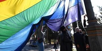 El intendente Martín Llaryora izó la bandera en el tradicional parque de la ciudad de Córdoba\u002E